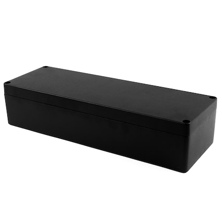 Hammond Screws Electrical Enclosures, 14.17 in H, 3.15 in D, 4.82 in W, 4, 4X, 6, 6P, 12 & 13, Aluminum 1590Z164BK